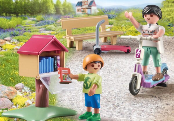 Playmobil-SCHIMB DE CARTI PENTRU PASIONATII DE LECTURA - PM71511