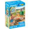 Playmobil-FOC DE TABARA CU BEZELE - PM71513