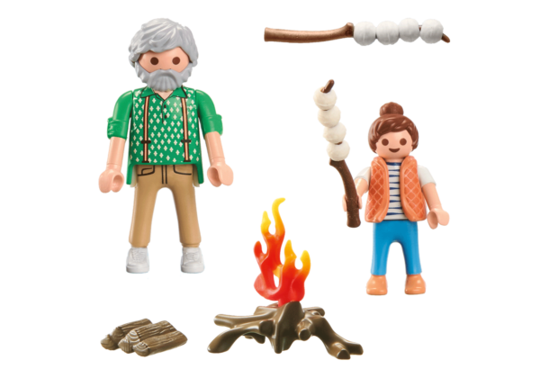 Playmobil-FOC DE TABARA CU BEZELE - PM71513