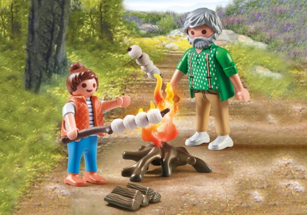 Playmobil-FOC DE TABARA CU BEZELE - PM71513