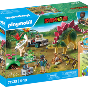 Playmobil-TABARA DE CERCETARE CU DINOZAURI - PM71523