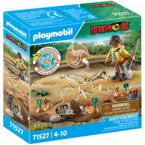 Playmobil-SAPATURI ARHEOLOGICE CU SCHELET DE DINOZAUR - PM71527