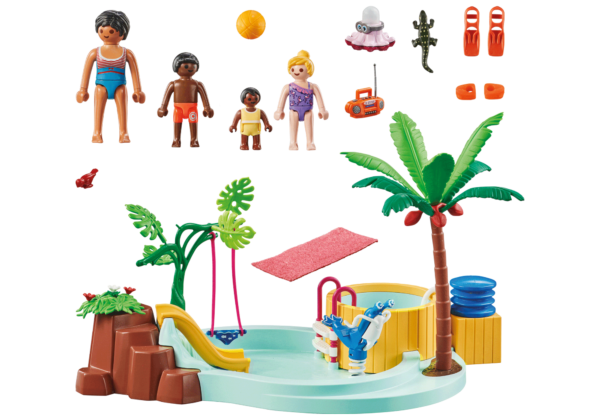 Playmobil-PISCINA DE COPII CU HIDROMASAJ - PM71529