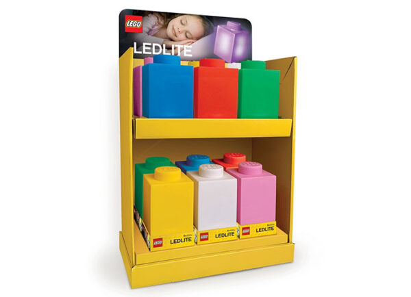 Lampi si brelocuri cu LED - Lampa Caramida LEGO rosie LGL-LP38, 0 piese