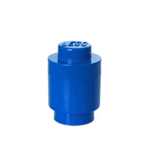 Cutii depozitare - Cutie depozitare rotunda LEGO 1 albastru inchis 40301731, 0 piese