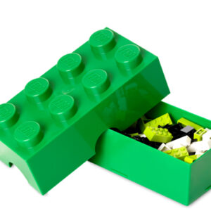 Recipiente alimentare - Cutie LEGO pentru sandwich verde inchis 40231734, 0 piese