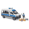Bruder duba de politie Mercedes Benz cu politist - BR02683