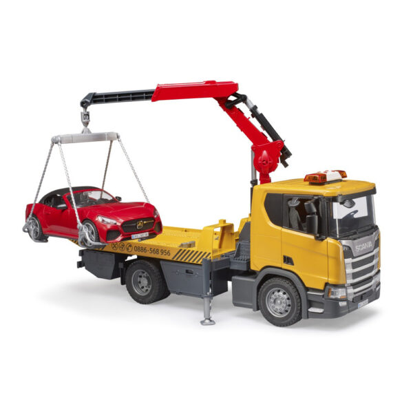 Bruder masina tractare Scania Super 560R cu lumini si sunete - BR03552