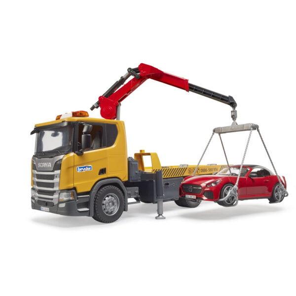 Bruder masina tractare Scania Super 560R cu lumini si sunete - BR03552