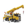 Bruder camion cu macara Scania Super 560R Liebherr cu lumini si sunete - BR03571