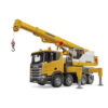 Bruder camion cu macara Scania Super 560R Liebherr cu lumini si sunete - BR03571