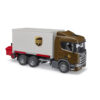 Bruder camion UPS Scania Super 560R si stivuitor - BR03582