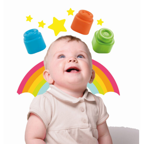 Soft Clemmy plasa cu 40 de cuburi - CL17878