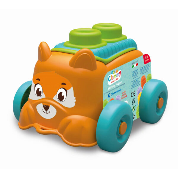 Soft Clemmy catel cu cuburi diverse culori - CL17904