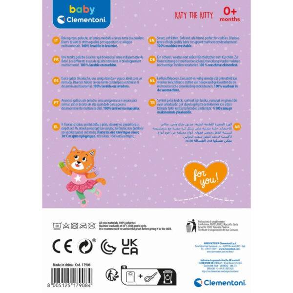 Jucarie de plus pisicuta Katy - CL17908