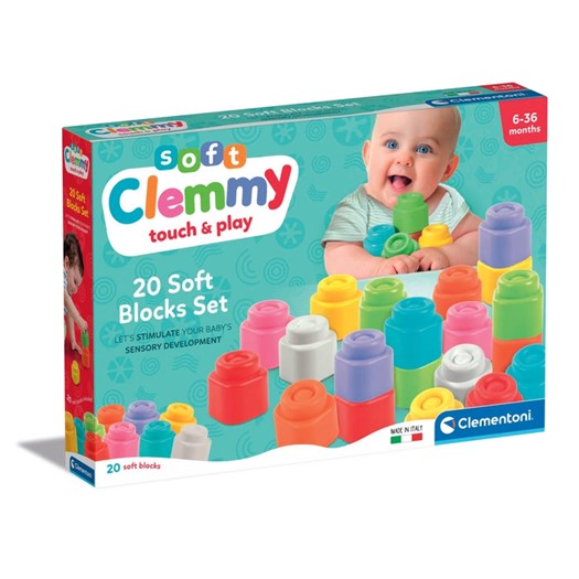 Soft Clemmy set 20 cuburi - CL17989