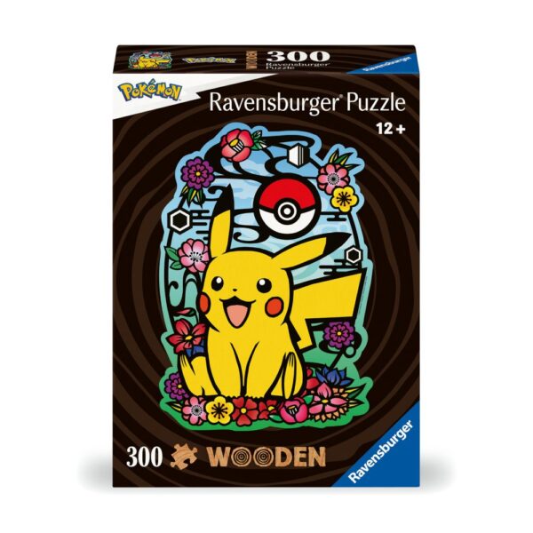 Puzzle lemn Pikachu 300 piese - RVSPA00761