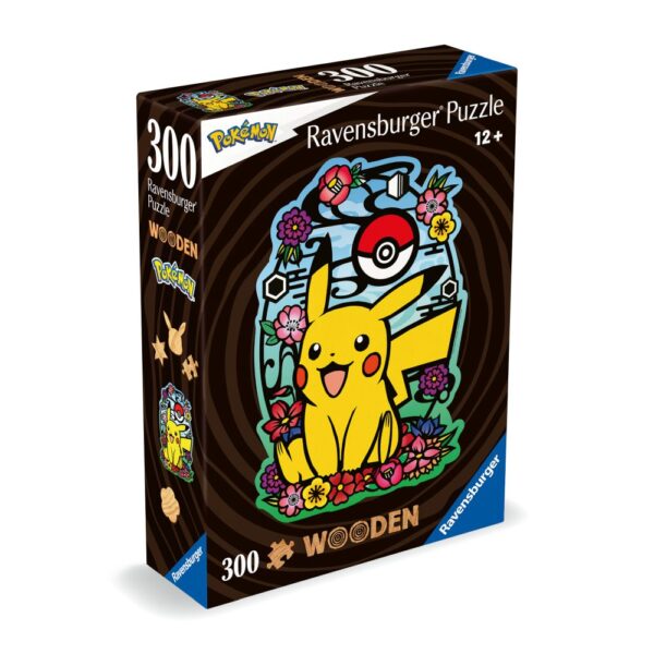 Puzzle lemn Pikachu 300 piese - RVSPA00761