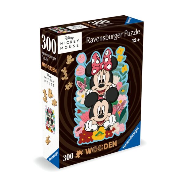 Puzzle lemn Mickey si Minnie 300 piese - RVSPA00762