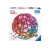 Puzzle cerc animale marine 500 piese - RVSPA00823