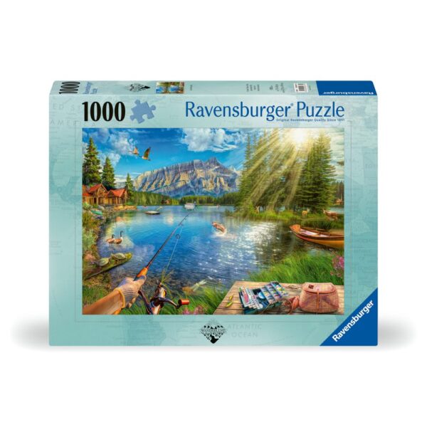 Puzzle viata la lac 1000 piese - RVSPA00877