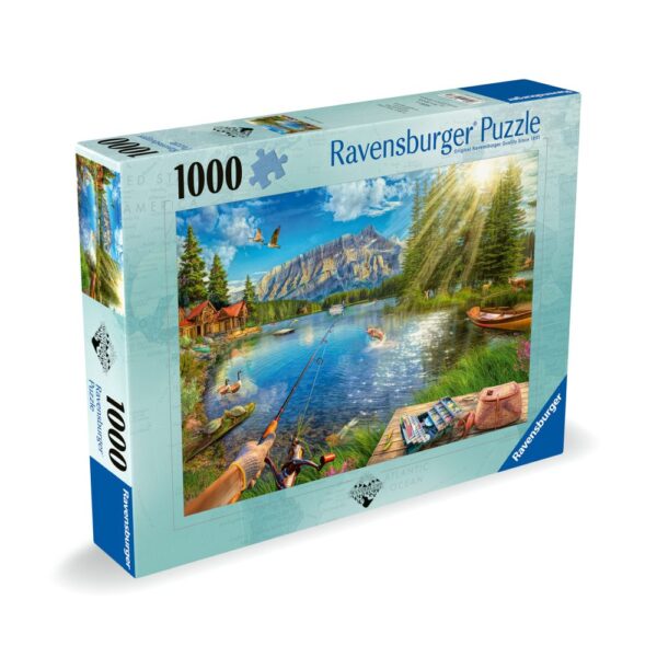 Puzzle viata la lac 1000 piese - RVSPA00877