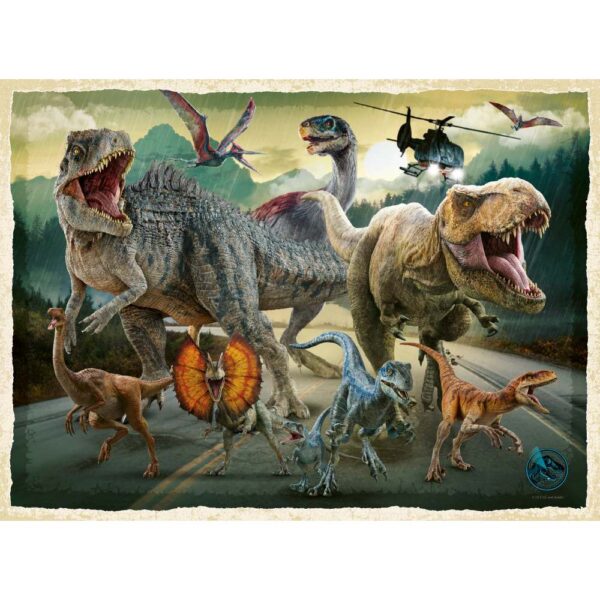 Puzzle Jurassic world 200 piese - RVSPC01058