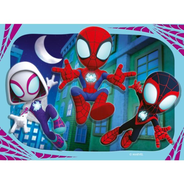 Puzzle Spidey 12 16 20 24 piese - RVSPC01064