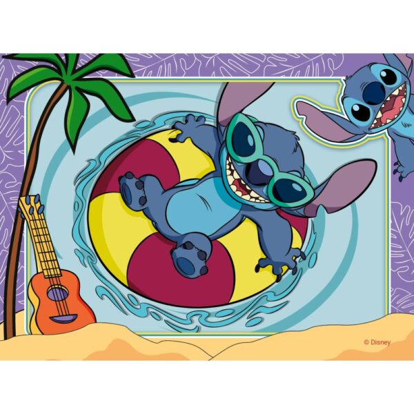 Puzzle Disney Stitch 12 16 20 24 piese - RVSPC01069