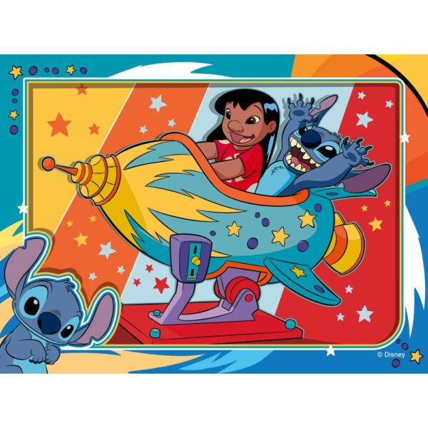 Puzzle Disney Stitch 12 16 20 24 piese - RVSPC01069