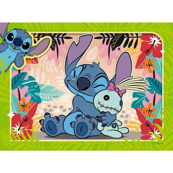 Puzzle Disney Stitch 12 16 20 24 piese - RVSPC01069