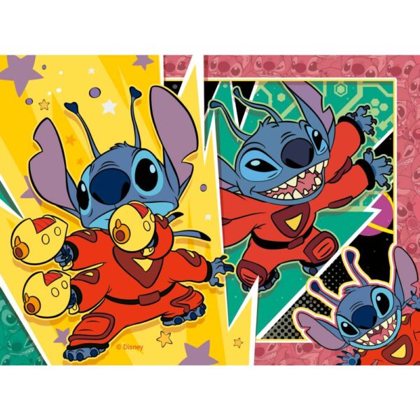 Puzzle Disney Stitch 12 16 20 24 piese - RVSPC01069