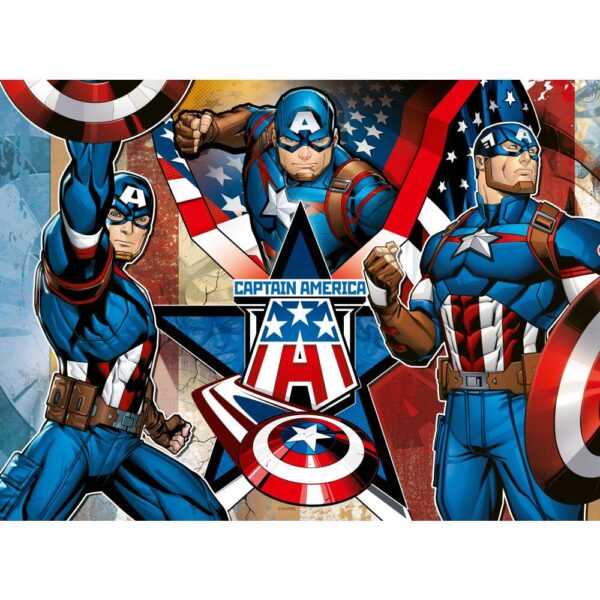 Puzzle capitanul America 100 piese - RVSPC01073