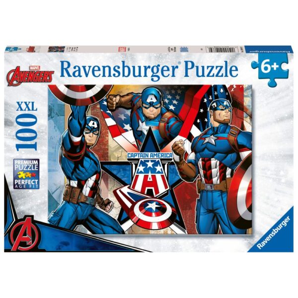 Puzzle capitanul America 100 piese - RVSPC01073