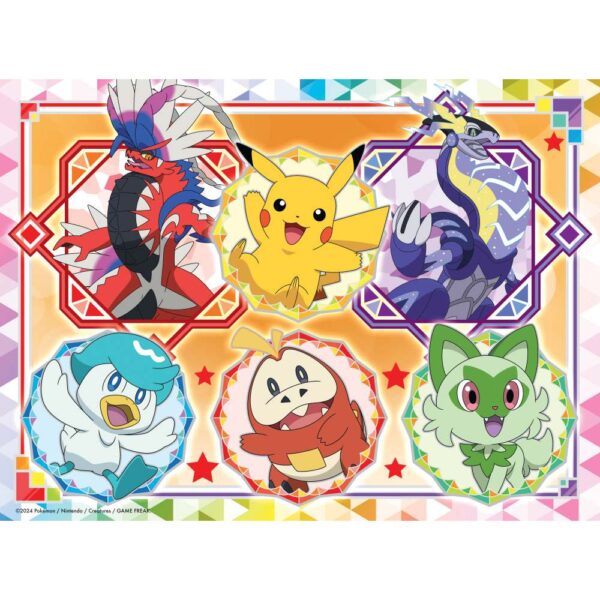 Puzzle personaje Pokemon 100 piese - RVSPC01075