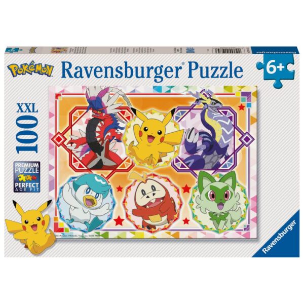 Puzzle personaje Pokemon 100 piese - RVSPC01075