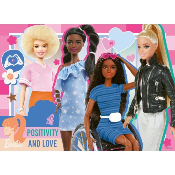 Puzzle Barbie 4x100 piese - RVSPC01077