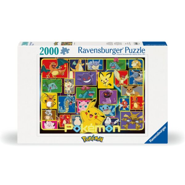 Puzzle Pokemon 2000 piese - RVSPA01130