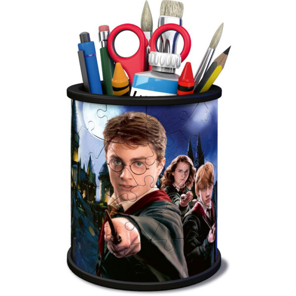 Puzzle 3D suport pixuri Harry Potter 54 piese - RVS3D11154
