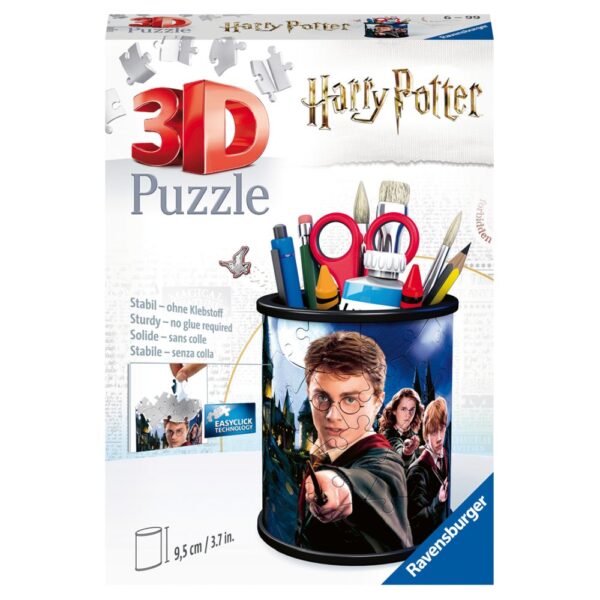 Puzzle 3D suport pixuri Harry Potter 54 piese - RVS3D11154