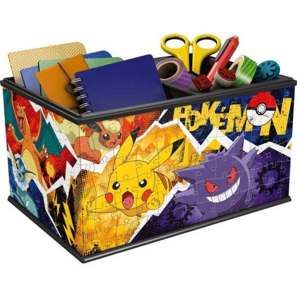 Puzzle 3D cutie depozitare Pokemon 216 piese - RVS3D11546