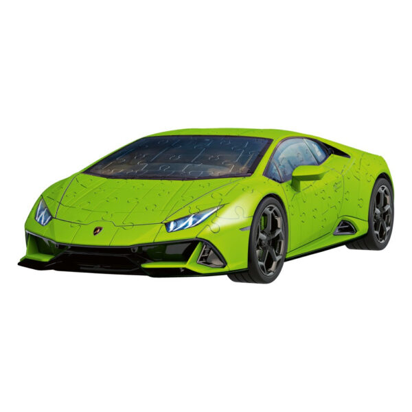 Puzzle 3D Lamborghini verde 108 piese - RVS3D11559