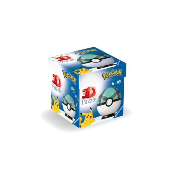 Puzzle 3D bila Pokemon m3 54 piese - RVS3D11581