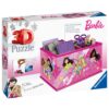 Puzzle 3D cutie depozitare Barbie 216 piese - RVS3D11584