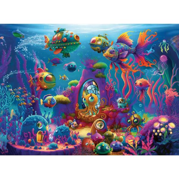Puzzle animalele oceanului 150 piese - RVSPC13414