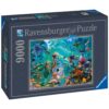 Puzzle sirene si animale 9000 piese - RVSPA17419