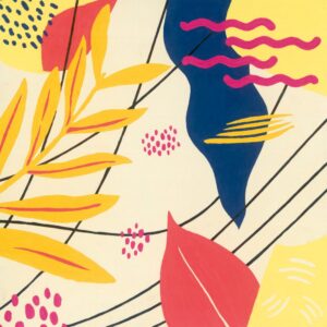 Pictura pe numere plante jucause - RVSPBN23638