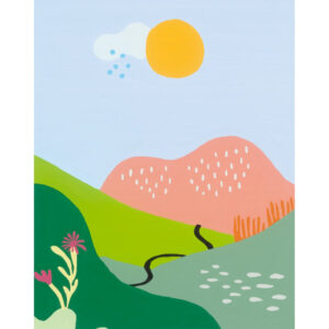 Pictura pe numere munti - RVSPBN23643