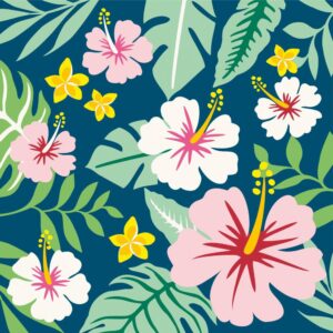 Pictura pe numere flori exotice - RVSPBN23729