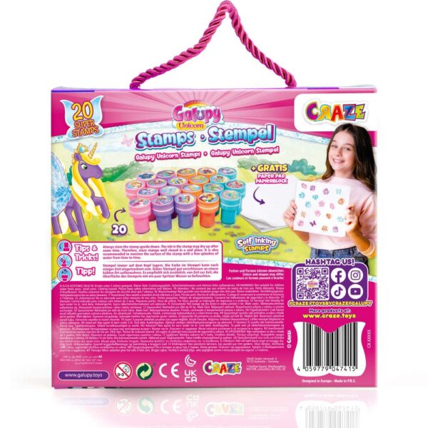 Set stampile unicorn Galupy - CRZ47415
